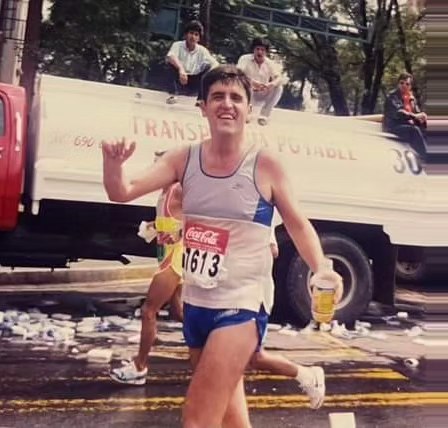 Race photo at the Mexico City Marathon